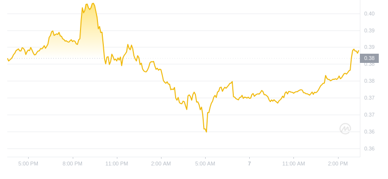2024年09月07日FTM币价格